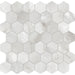 Anatolia - La Marca Glazed Porcelain 2 in. Hexagon Mosaic - Onyx Nuvolato Polished