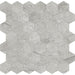 Anatolia - La Marca Glazed Porcelain 2 in. Hexagon Mosaic - Paradiso Argento Polished
