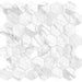Anatolia - La Marca Glazed Porcelain 2 in. Hexagon Mosaic - Statuarietto Polished