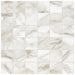 Anatolia - La Marca Honed Glazed Porcelain 2 in. x 2 in. Mosaic - Calacatta Paonazzo