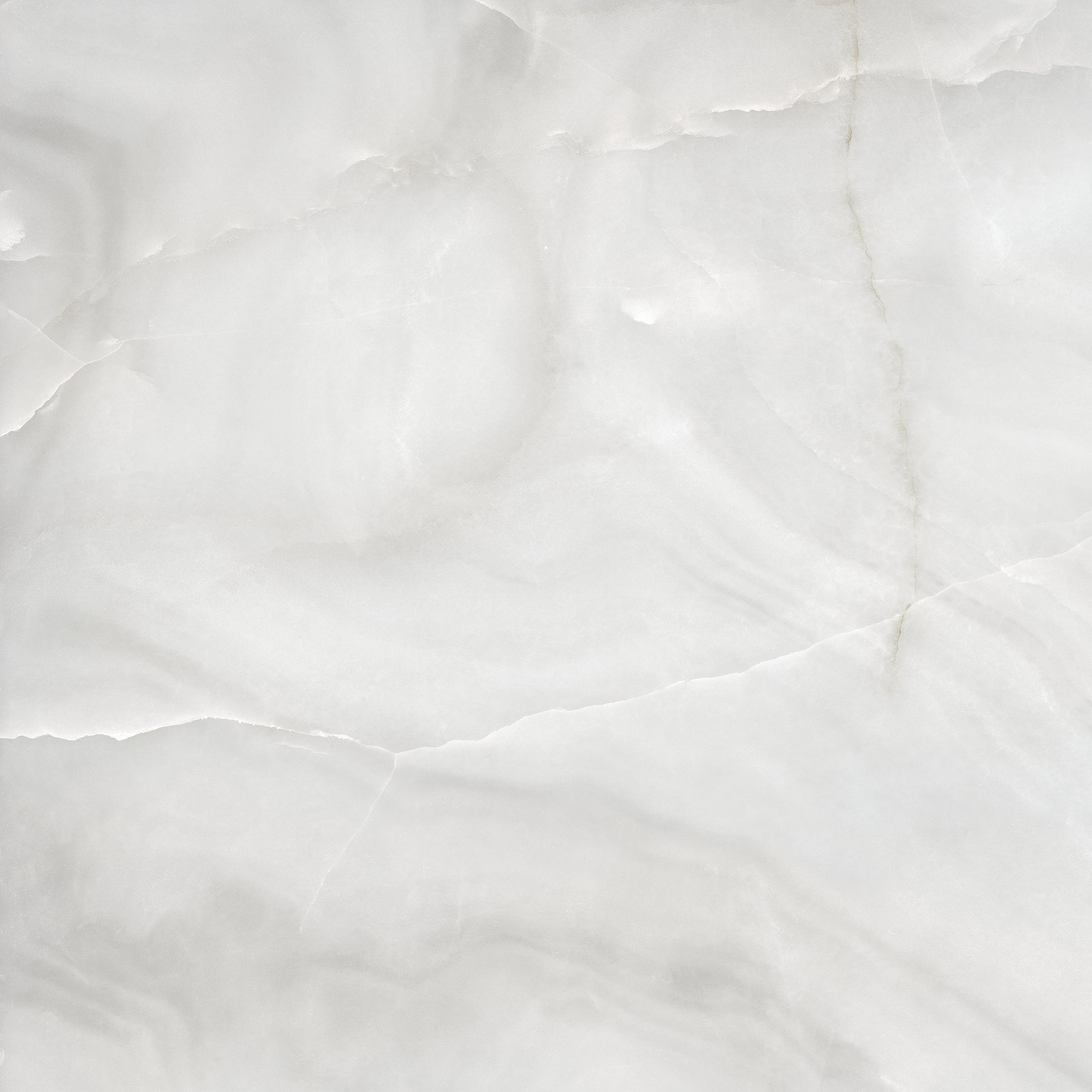 Anatolia La Marca Onyx Nuvolato 32-in x 32-in Polished Porcelain Marble Look Floor and Wall Tile (13.78-sq. ft/ Carton)