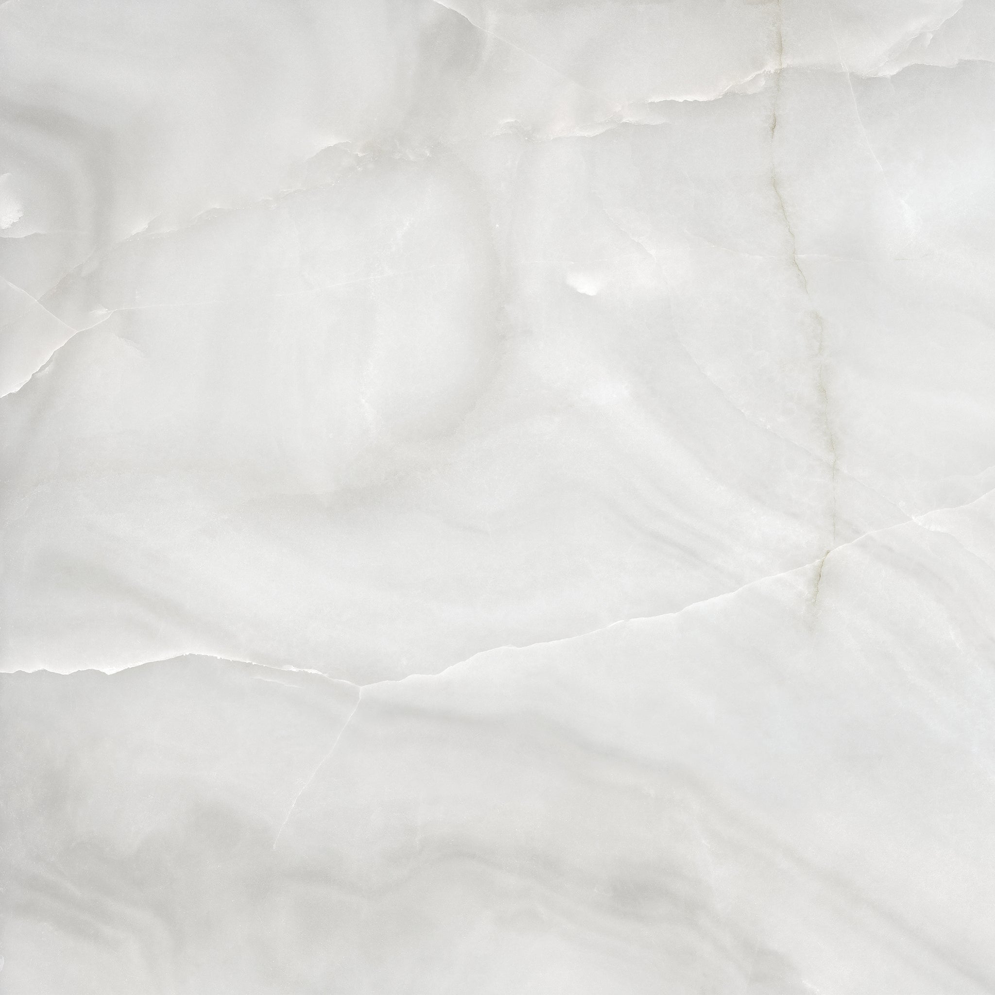 Anatolia La Marca Onyx Nuvolato 32-in x 32-in Polished Porcelain Marble Look Floor and Wall Tile (13.78-sq. ft/ Carton)