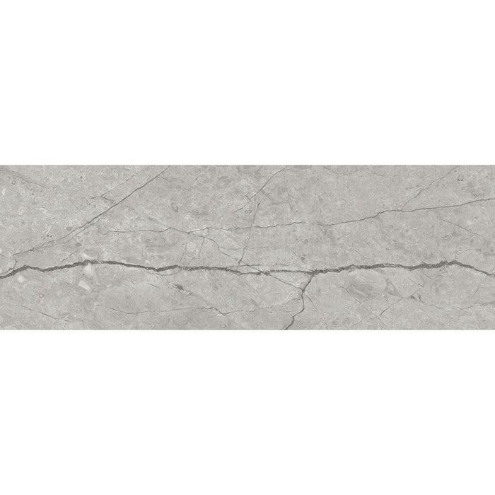 Anatolia - La Marca Glazed Porcelain 4 in. x 12 in. Honed Tile - Paradiso Argento