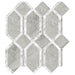 Anatolia - La Marca Glazed Porcelain Modella Mosaic - Paradiso Argento Polished