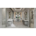 Anatolia - La Marca Glazed Porcelain 32 in. x 32 in. Honed Tile - Onyx Nuvolato Installed
