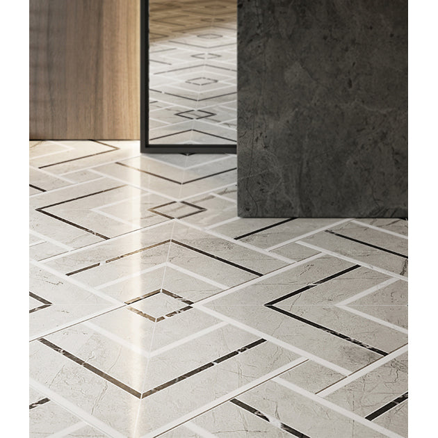 Anatolia - La Marca Glazed Porcelain Picco Mosaic - Paradiso