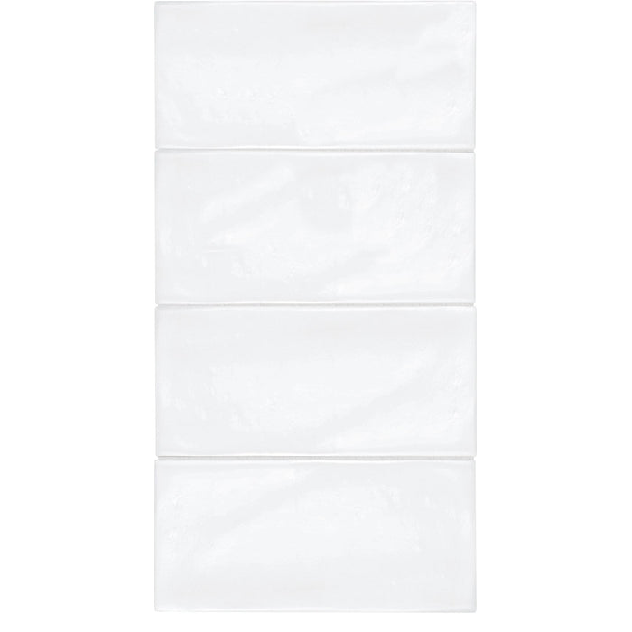 Anatolia - Marlow 3 in. x 6 in. Glazed Ceramic Tile - Cloud Glossy