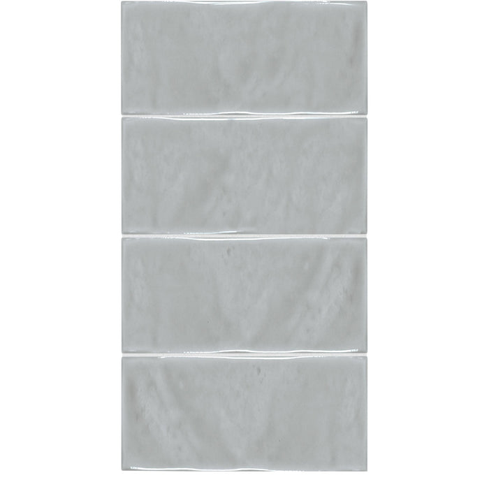 Anatolia - Marlow 3 in. x 6 in. Glazed Ceramic Tile - Smoke Glossy