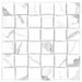 Anatolia Mayfair 2 in. x 2 in. HD Porcelain Basketweave Mosaics Statuario (Polished)