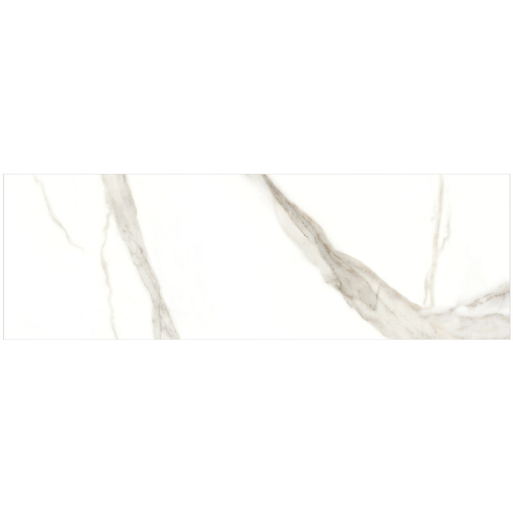 Anatolia Mayfair 10.5 in. x 32 in. HD Rectified Porcelain Tile Calacatta Oro