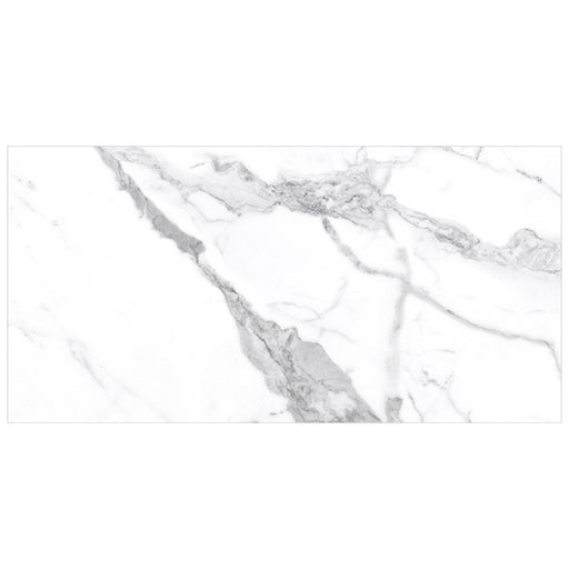 Anatolia Mayfair 12 in. x 24 in. HD Rectified Porcelain Tile Statuario Venato (Polished)