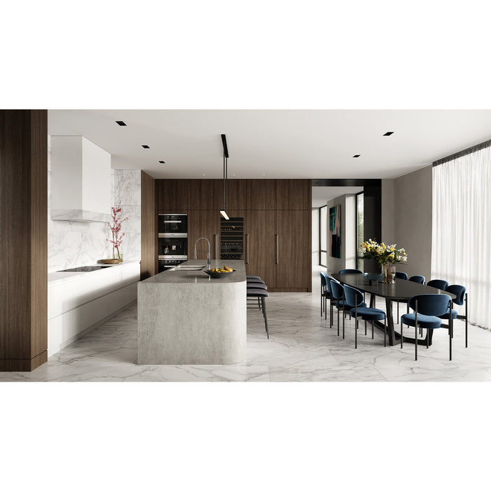 Anatolia - Plata 24 in. x 24 in. Glazed Porcelain Rectified Tile - Statuario Brina Matte Room Scene