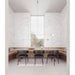 Anatolia - Raffino 12 in. x 36 in. Rectified Glazed Ceramic Tile - Statuario Valore Installed