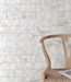 Anatolia - Raffino 3 in. x 12 in. Artisan Pressed Glazed Ceramic Tile - Calacatta Dolce Installed