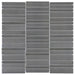 Anatolia - Stainless Steel Random Stacked Glossy Mosaic