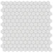 Anatolia - Soho Porcelain - 1 in. Hexagon Glazed Mosaic - Gallery Grey Matte