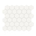 Anatolia - Soho Porcelain - 2 in. Hexagon Glazed Mosaic - Canvas White Matte