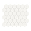 See Anatolia - Soho Porcelain - 2 in. Hexagon Glazed Mosaic - Canvas White Matte