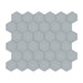 Anatolia - Soho Porcelain - 2 in. Hexagon Glazed Mosaic - Cloud Blue Matte