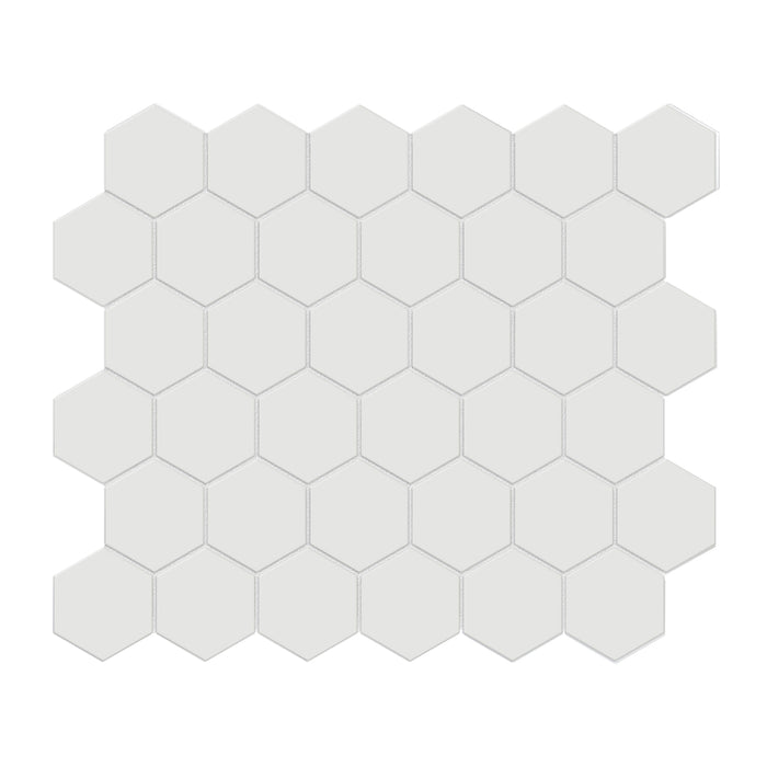 Anatolia - Soho Porcelain - 2 in. Hexagon Unglazed Mosaic - Vintage Grey Matte