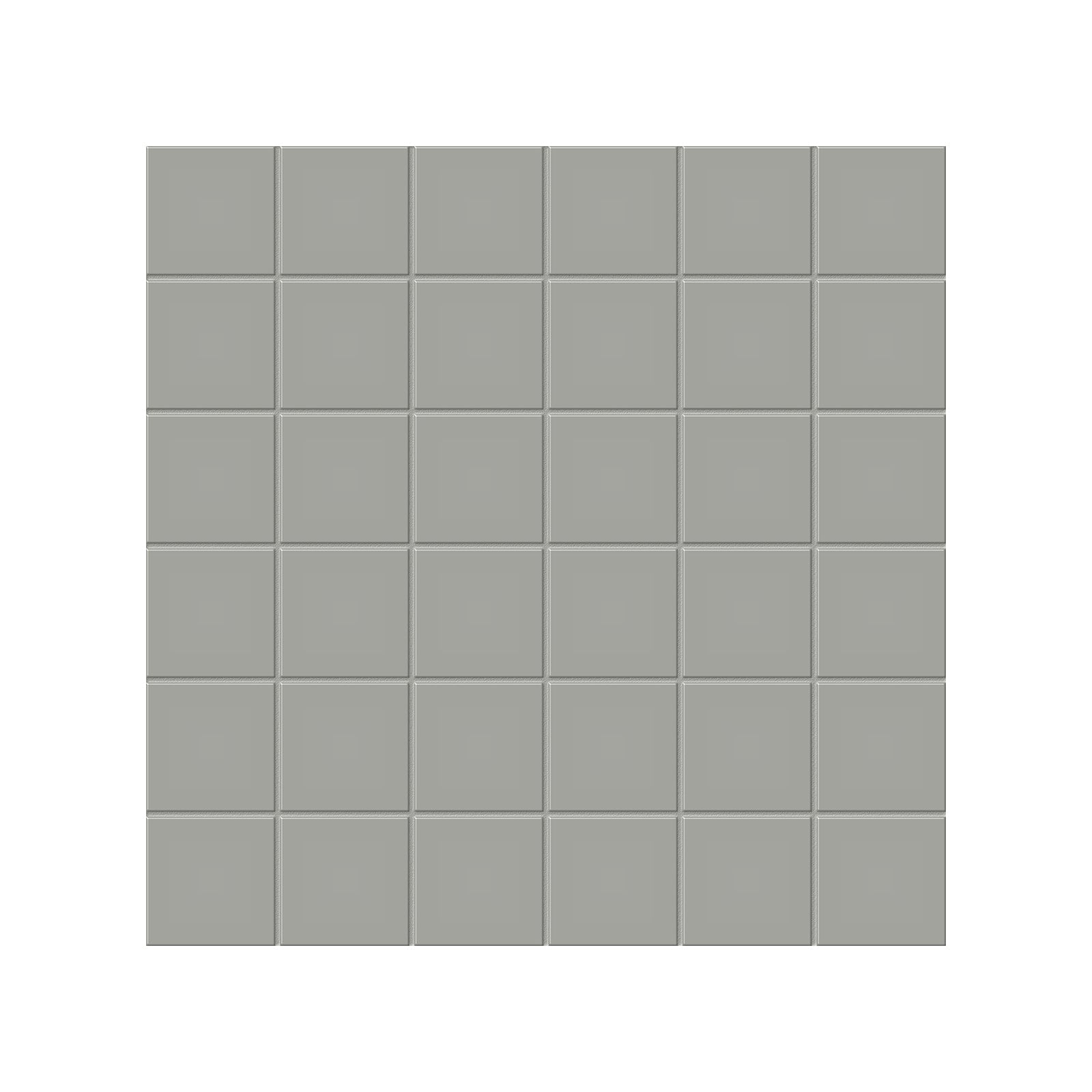 Anatolia - Soho Porcelain 2 in. x 2 in. Glazed Mosaic - Cement Chic Matte