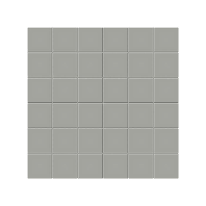 Anatolia - Soho Porcelain 2 in. x 2 in. Glazed Mosaic - Cement Chic Matte