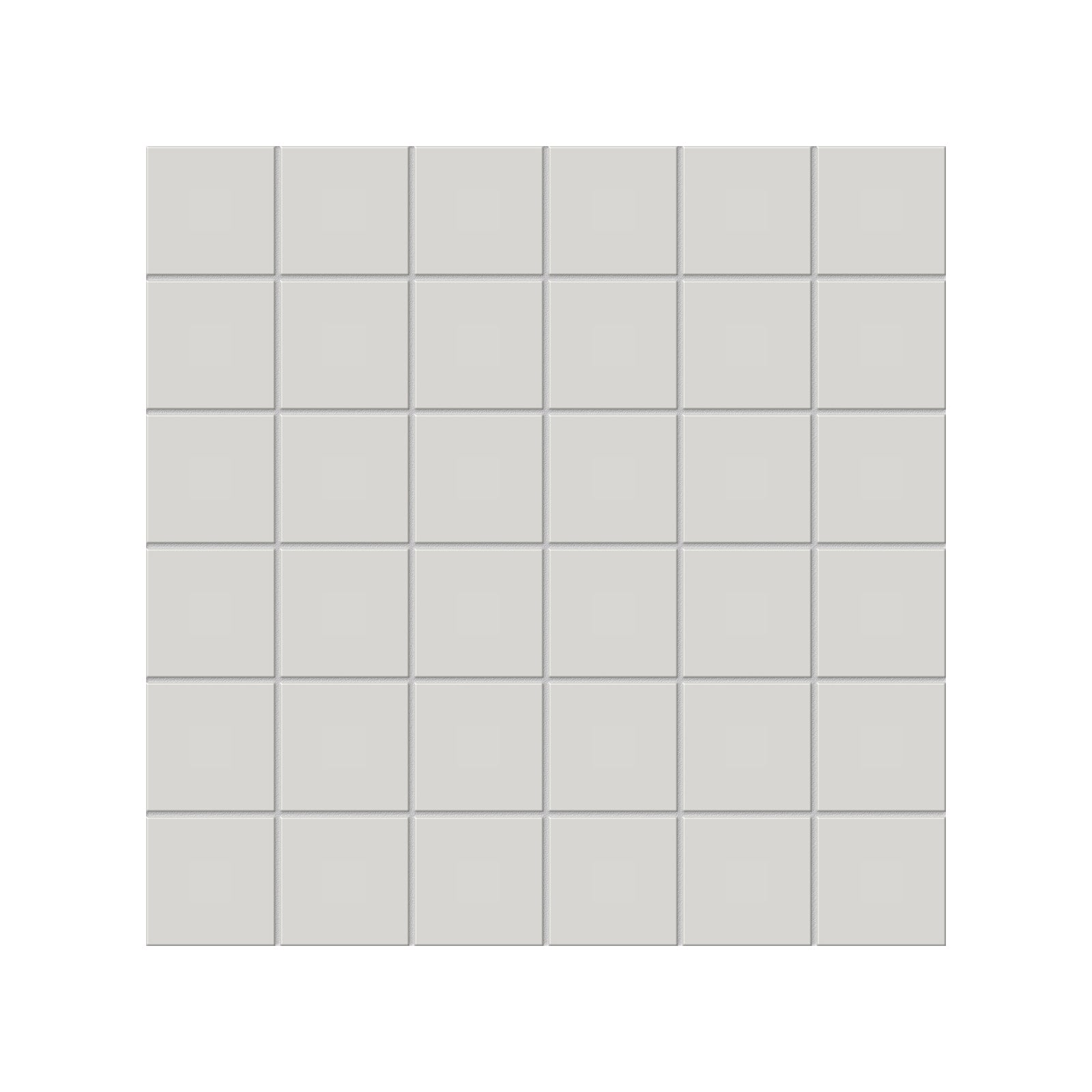 Anatolia - Soho Porcelain 2 in. x 2 in. Glazed Mosaic - Halo Grey Matte