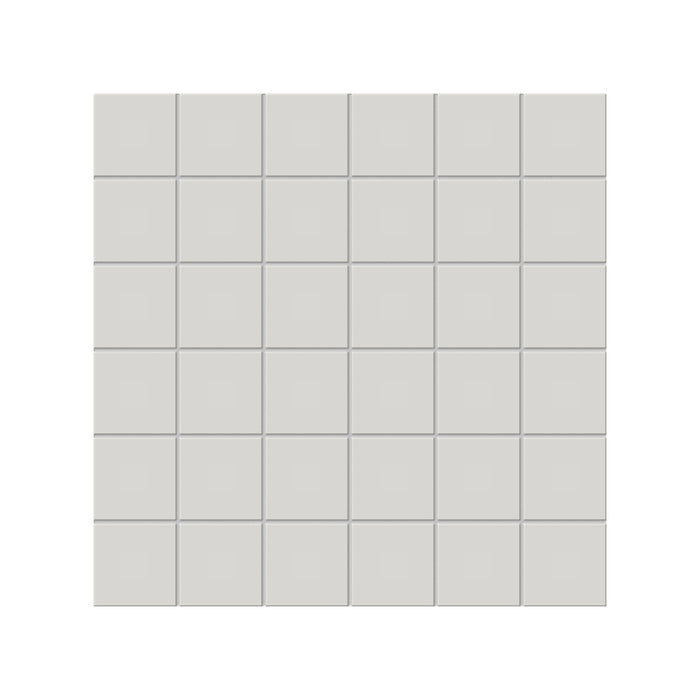 Anatolia - Soho Porcelain 2 in. x 2 in. Unglazed Mosaic - Halo Grey Matte