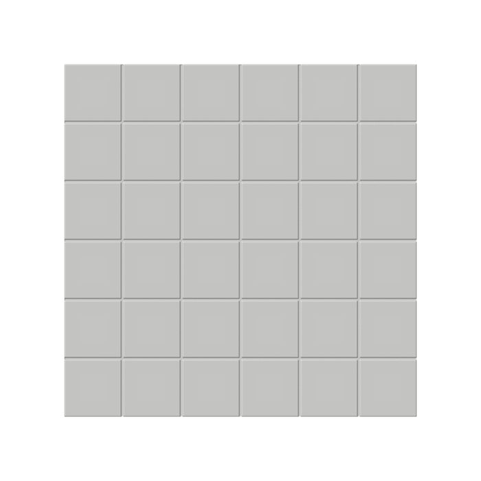 Anatolia - Soho Porcelain 2 in. x 2 in. Glazed Mosaic - Loft Grey Matte
