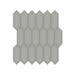Anatolia - Soho Porcelain 2 in. x 5 in. Picket Mosaic - Cement Chic Matte