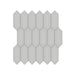 Anatolia - Soho Porcelain 2 in. x 5 in. Picket Mosaic - Loft Grey Matte