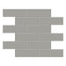Anatolia - Soho Porcelain 2 in. x 6 in. Brick Mosaic - Cement Chic Matte