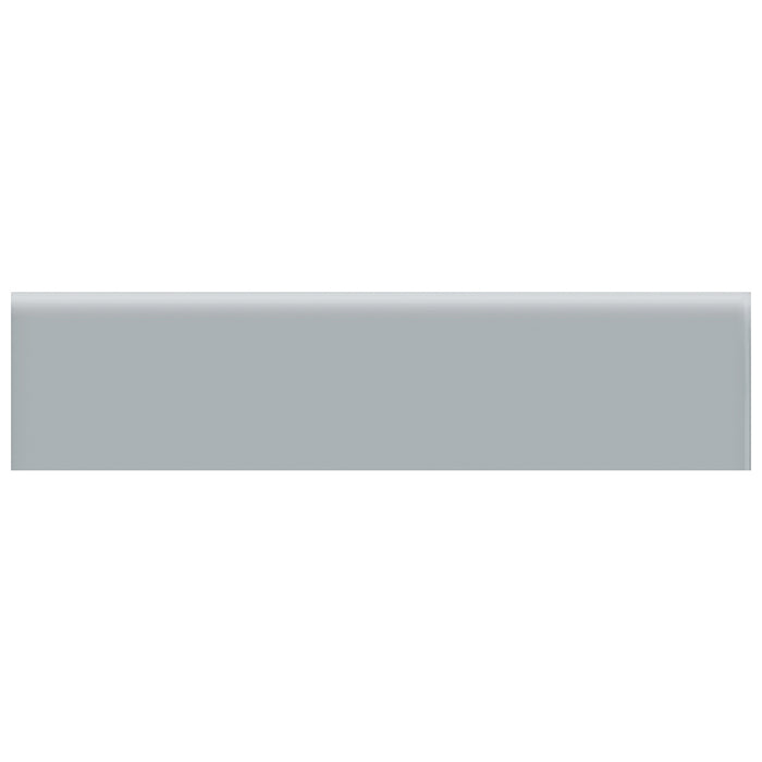 Anatolia - Soho Collection 2 in. x 8 in. Bullnose - Cloud Blue Glossy