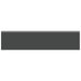 Anatolia - Soho Collection 2 in. x 8 in. Bullnose - Retro Black Glossy