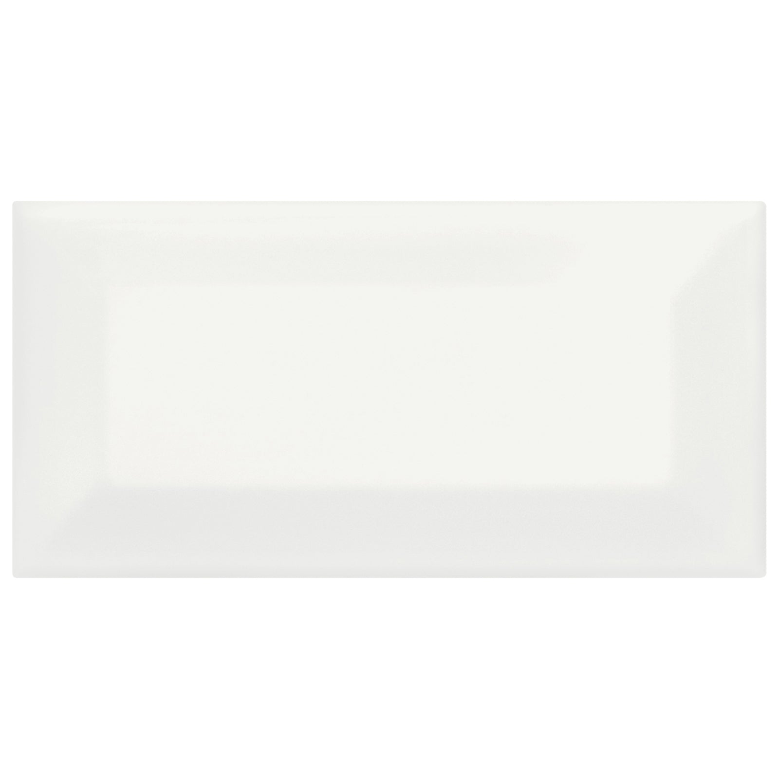 Anatolia - Soho Collection 3 in. x 6 in. Beveled Wall Tile - Canvas White Glossy