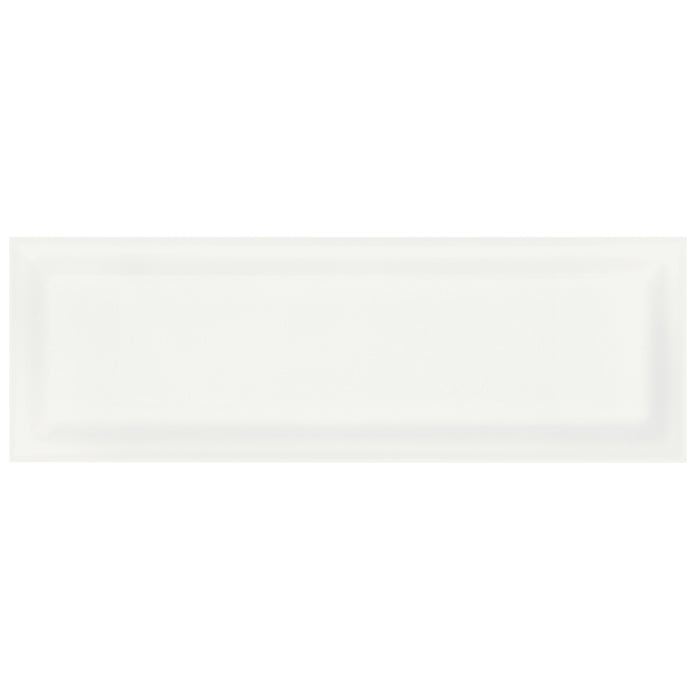 Anatolia - Soho Collection 4 in. x 12 in. Beveled Wall Tile - Canvas White Glossy