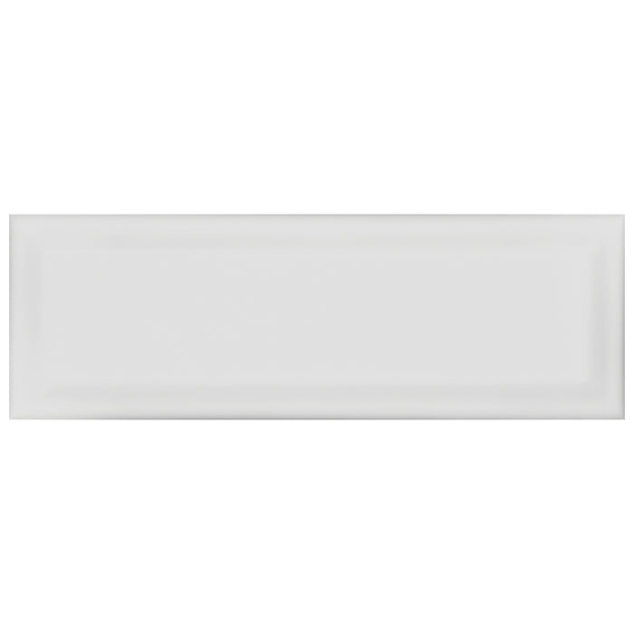 Anatolia - Soho Collection 4 in. x 12 in. Beveled Wall Tile - Gallery Grey Glossy