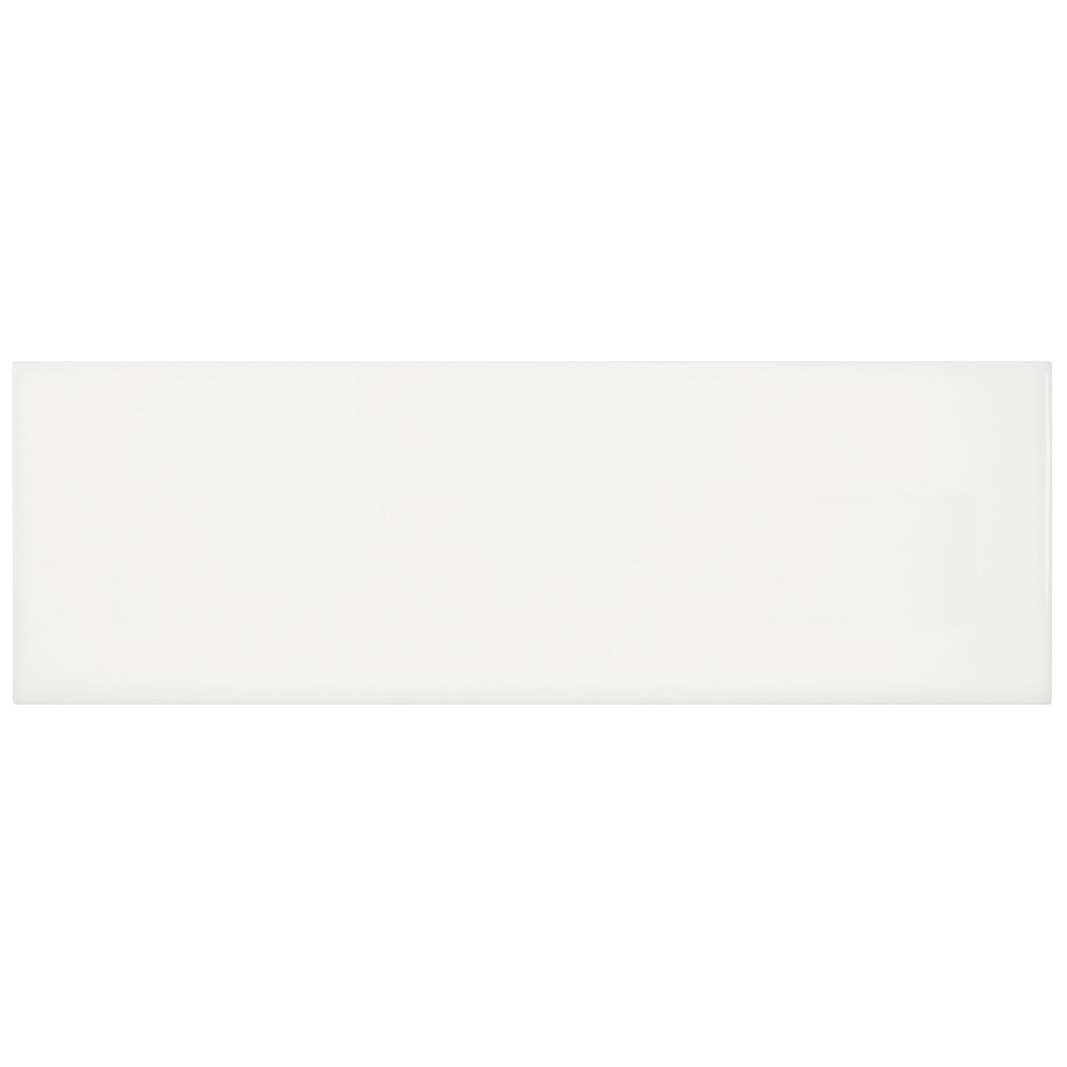 Anatolia - Soho Collection 4 in. x 12 in. Wall Tile - Canvas White Glossy