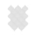 Anatolia - Soho Porcelain - Beveled Arabesque Glazed Mosaic - Gallery Grey Glossy
