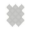 See Anatolia - Soho Porcelain - Beveled Arabesque Glazed Mosaic - Loft Grey Glossy