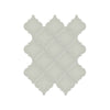 See Anatolia - Soho Porcelain - Beveled Arabesque Glazed Mosaic - Soft Sage Glossy