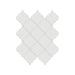 Anatolia - Soho Porcelain - Beveled Arabesque Glazed Mosaic - Vintage Grey Glossy