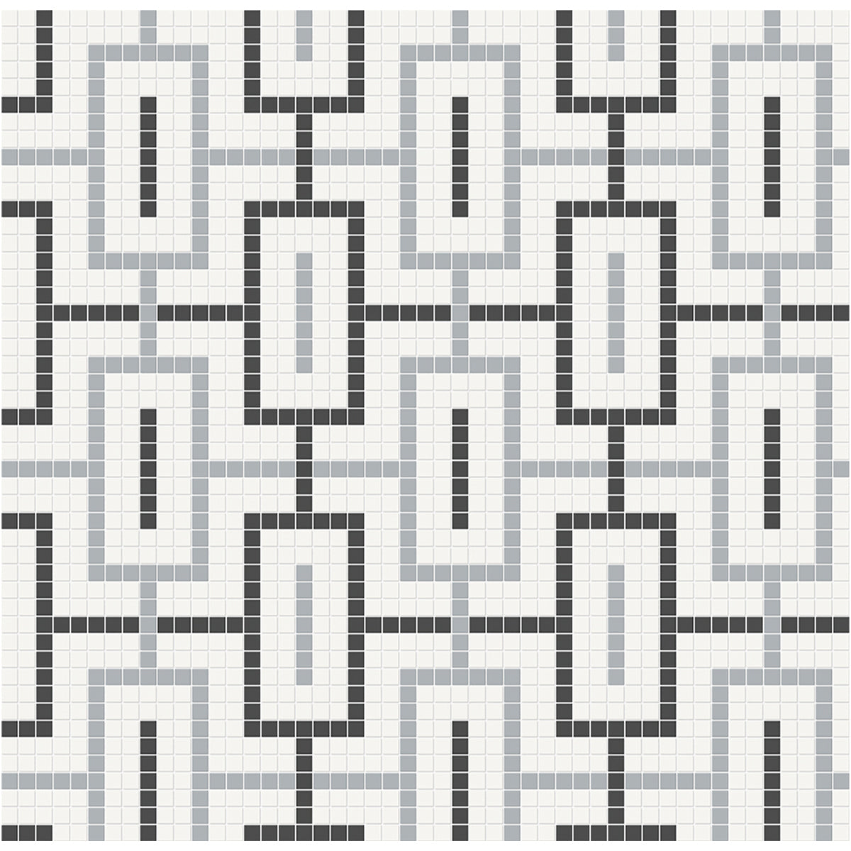 Anatolia - Soho Porcelain - Chain Pattern Mosaic - Dawn Blend Matte ...