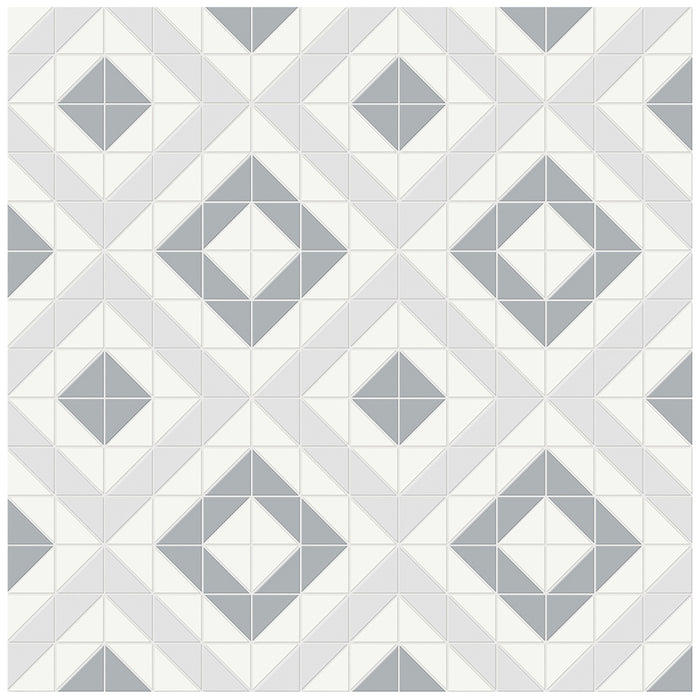 Anatolia - Soho Porcelain - Cubic Pattern Mosaic - Afternoon Blend Matte