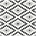 Anatolia - Soho Porcelain - Diamond Pattern Mosaic - Midnight Blend Matte