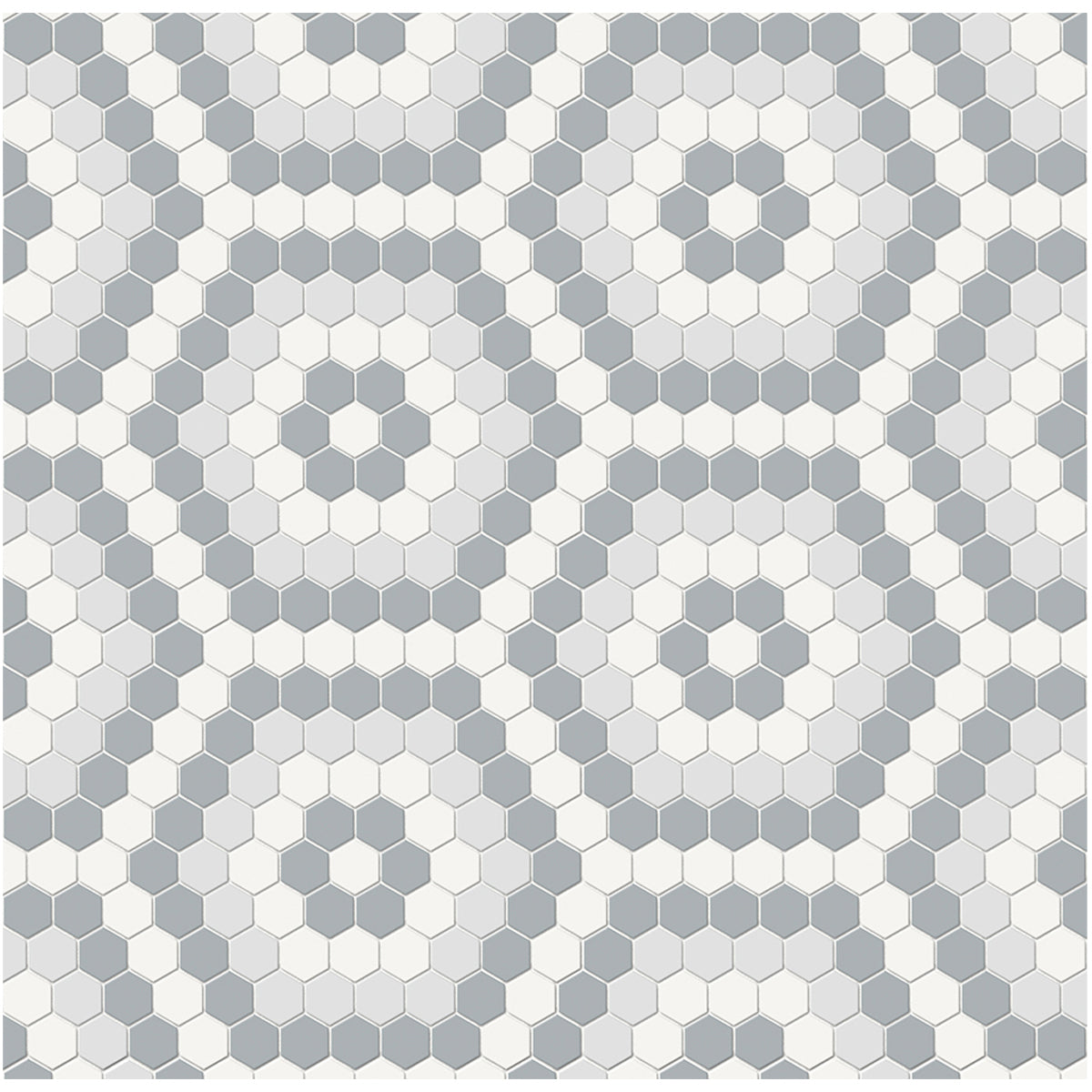 Anatolia - Soho Porcelain - Hexagon Pattern Mosaic - Afternoon Blend Matte