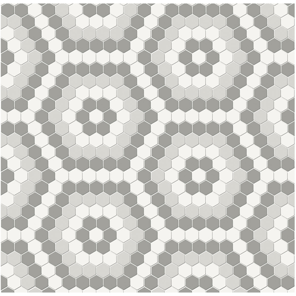 Anatolia - Soho Porcelain - Hexagon Pattern Mosaic - Evening Blend Matte