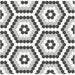 Anatolia - Soho Porcelain - Hexagon Pattern Mosaic - Midnight Blend Matte