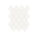 Anatolia - Soho Porcelain - Scallop Glazed Mosaic - Canvas White Glossy