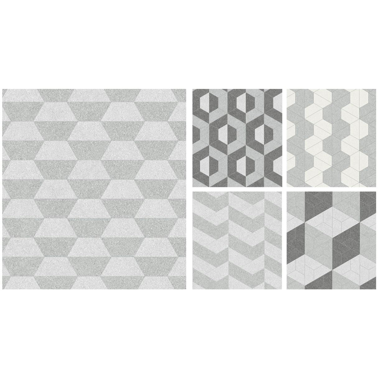 Anatolia - Station - 10 in. x 24 in. Half Hexagon Color Body Porcelain Tile - Ivory